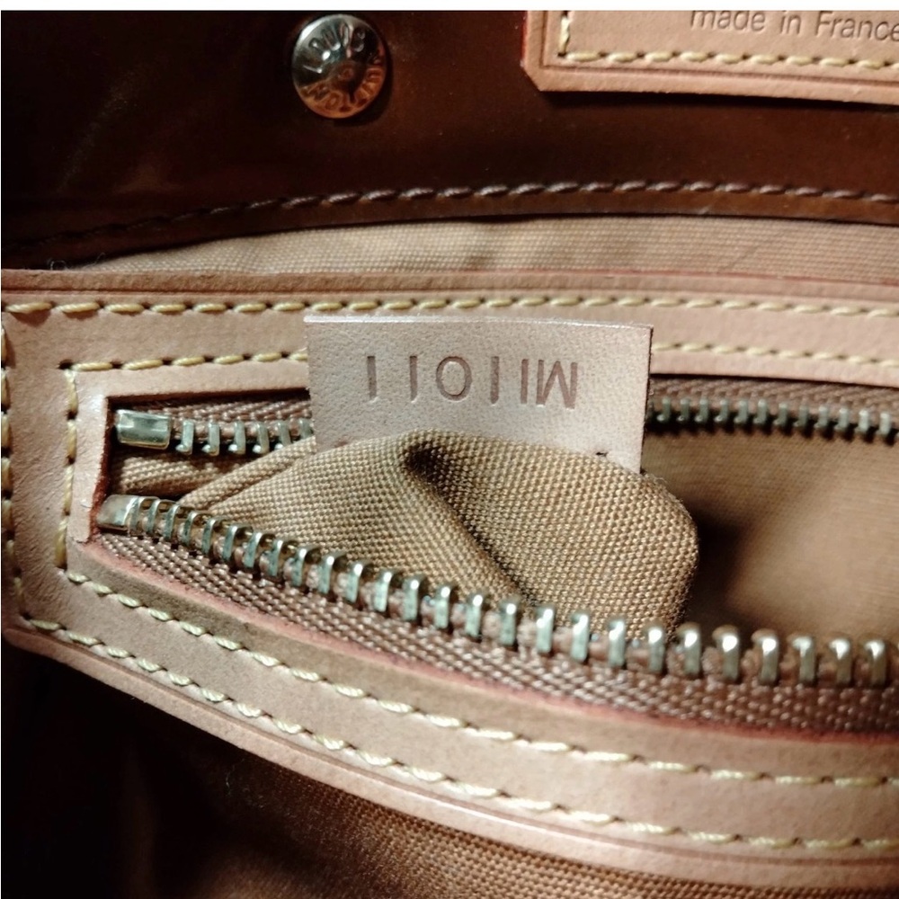Louis Vuitton Hand Bag Reade PM Brown Vernis -Preowned - Picture 5 of 13